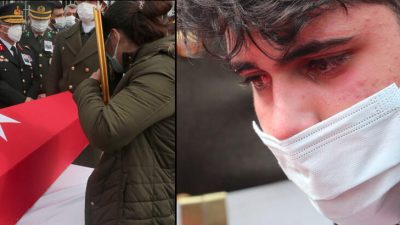 Kahramanlara gözyaşlarıyla veda… Vasiyeti yerine getirildi