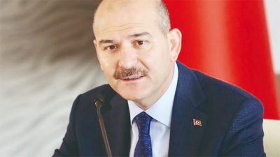 Bakan Soylu: 10 erkek pankart taşırsa kadına şiddet tersine döner