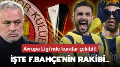 Avrupa Ligi’nde kuralar çekildi! İşte Fenerbahçe’nin rakibi…