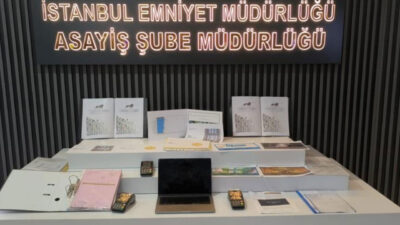 İstanbul’da 31 milyon liralık dolandırıcılık iddiasına ilişkin 4 şüpheli yakalandı